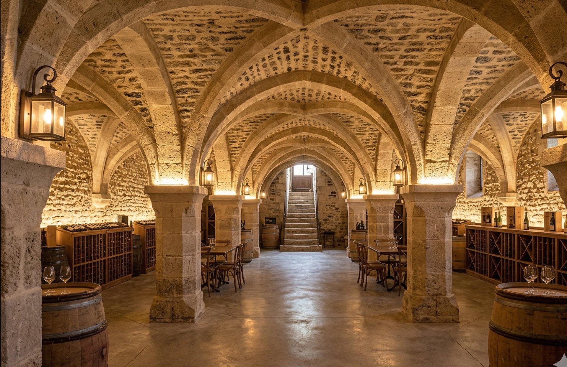 Cave voûtée château Le Havre