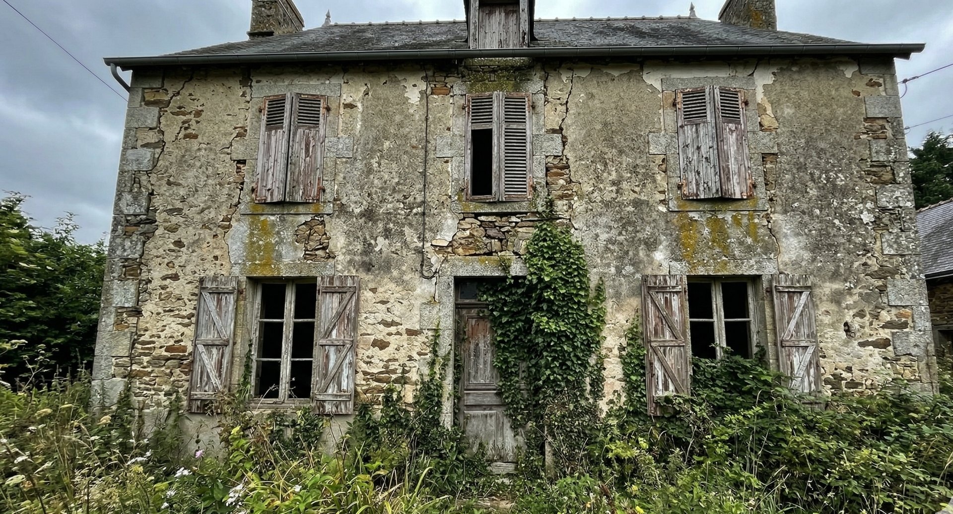 Façade avant rénovation