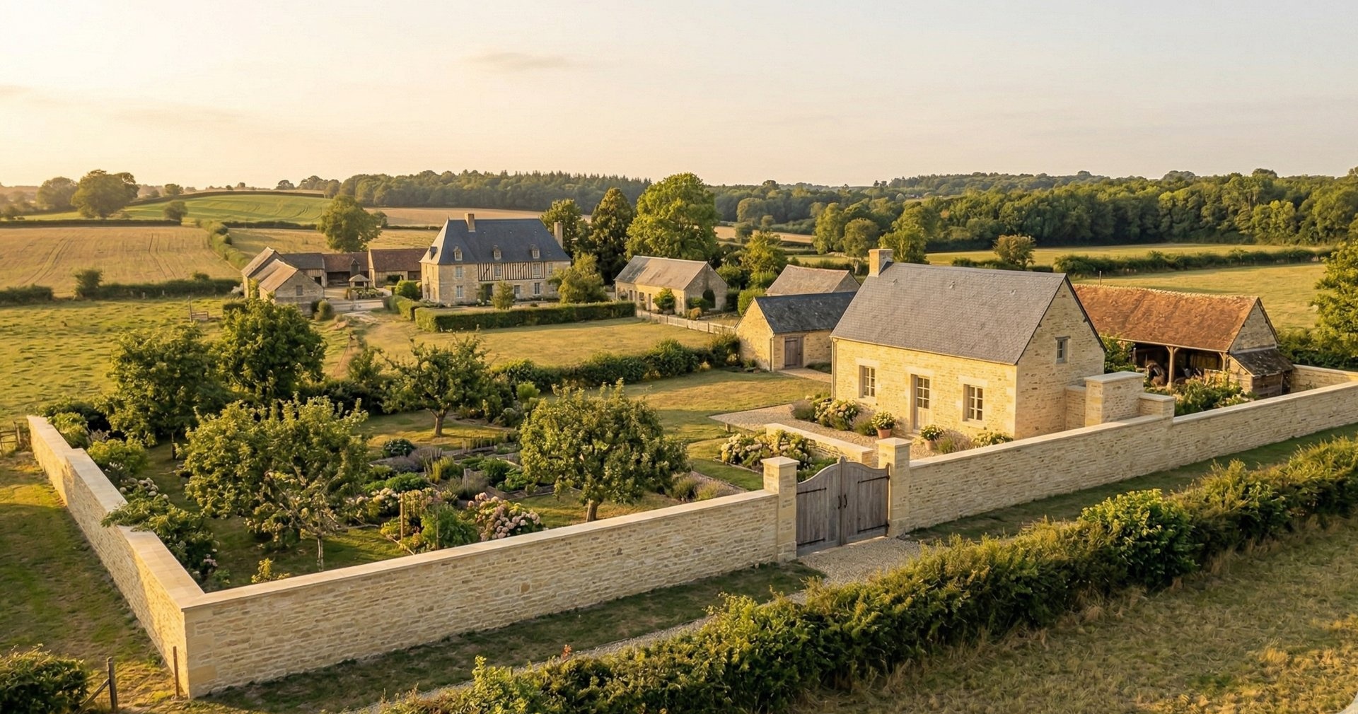 Mur de clôture Honfleur